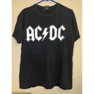 Vintage AC/DC Shirt Large Black 1996 Ballbreaker World Tour Band Brockum 90s